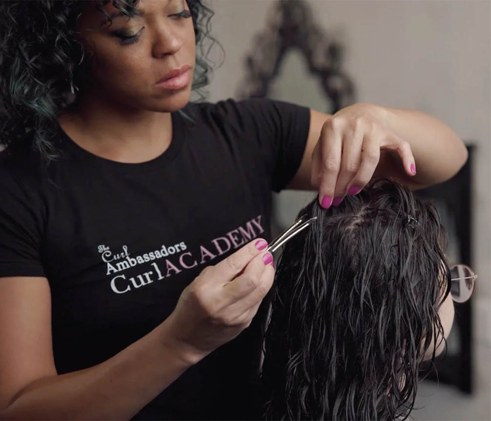 become a curly hair expert in your salon